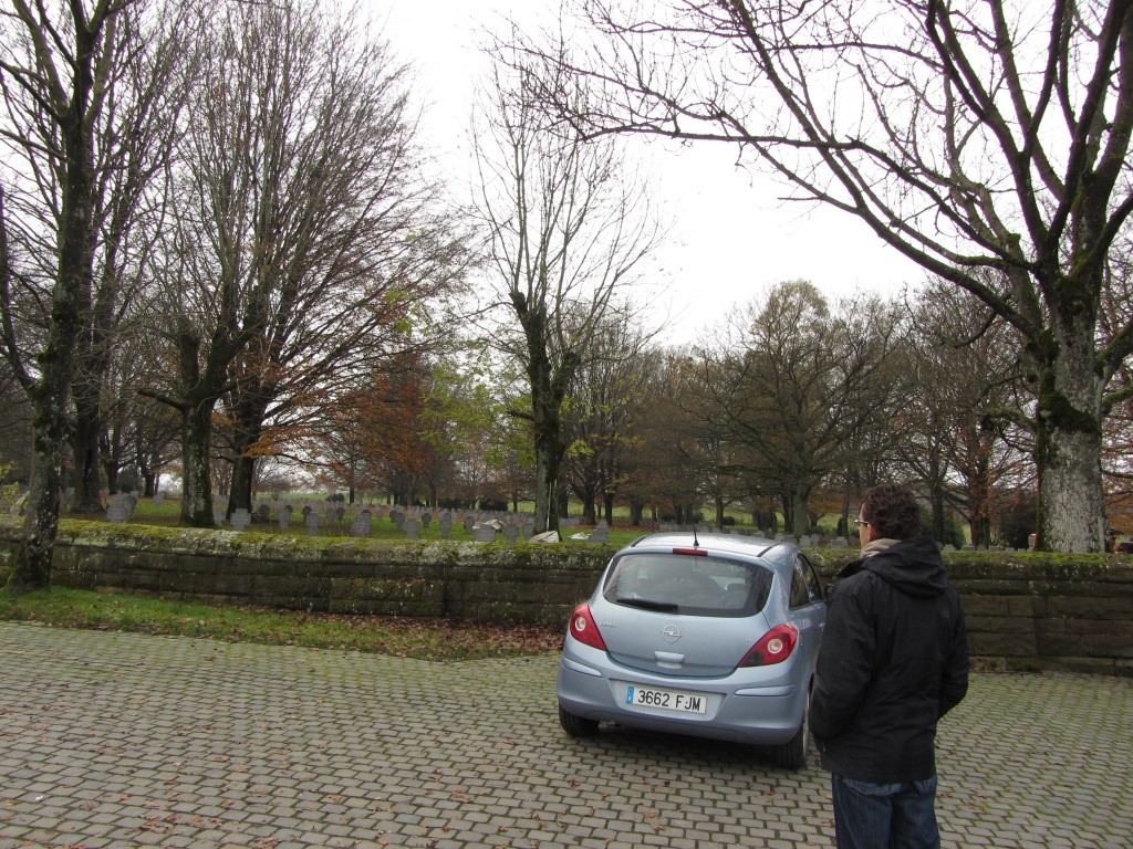 Entrada al cementerio alemán
