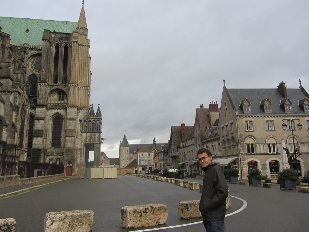Los alrededores de la catedral de Chartres